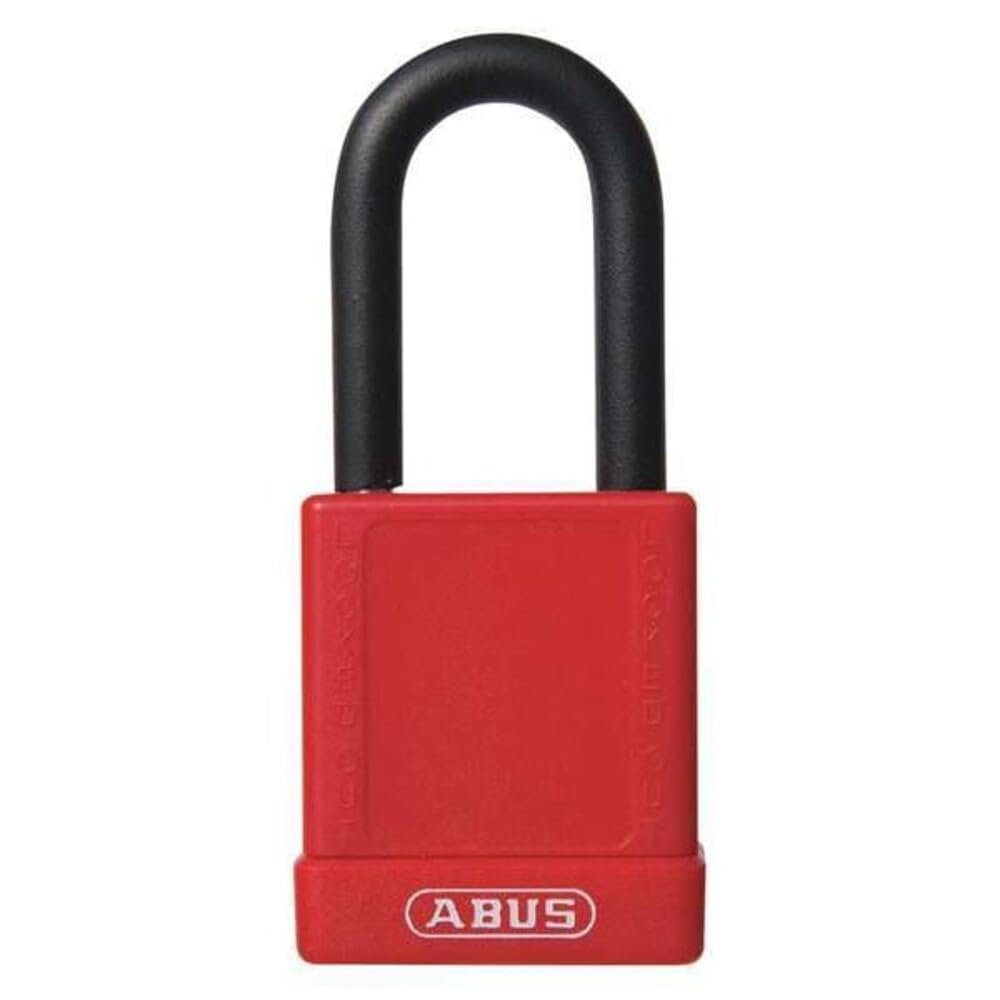Lockout Padlock, KA, Red, 1-3/4"H