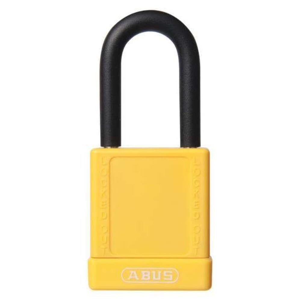 Lockout Padlock, KA, Yellow, 1-3/4"H