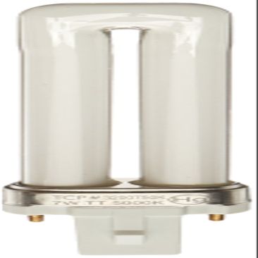 TCP 3200750K Fluorescent Twin Tube PL Lamp - 7 Watt (410 Lumens) Daylight White (5000K) 2-Pin (G23 base) Twin Tube PL Lamp