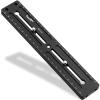 Haoge 220mm Multi-Purpose Long Quick Release Extender Rail Sliding Plate for Camera Tripod Ballhead Clamp fit Benro Arca Swiss Sunwayfoto view 1