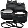 Bower FA-DC67A Adapter Ring (67mm) with Tele/Wide Lenses + 3 Filters + Case + Hood + Kit for Canon PowerShot SX530, SX540 & SX60 HS Camera view 3