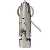 AVBcable.com Gripple AL1-SM1/4W-TCW-30FT UL Approved Angel Swivel Male 1/4" Hanger, Sold 10/Zack Pack, Made in USA