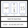 GRIPPLE Canopy Kits for J-Box with Power Feed (AL1-KO-BQ-15FT-CP5) Includes 5" Canopy & Cross bar & Strain Relief. view 1