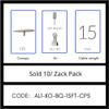 GRIPPLE Canopy Kits for J-Box with Power Feed (AL1-KO-BQ-15FT-CP5) Includes 5" Canopy & Cross bar & Strain Relief. view 2