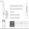 GRIPPLE AL1-KO-BQG-5FT UL Approved Angel Knockout Hanger, Sold 10/Zack Pack, Made in USA view 3