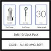 GRIPPLE AL1-KO-MHG-30FT UL Approved Angel Knockout Hanger, Sold 10/Zack Pack, Made in USA view 1