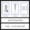 GRIPPLE AL1-KO-MHG-30FT UL Approved Angel Knockout Hanger, Sold 10/Zack Pack, Made in USA view 2