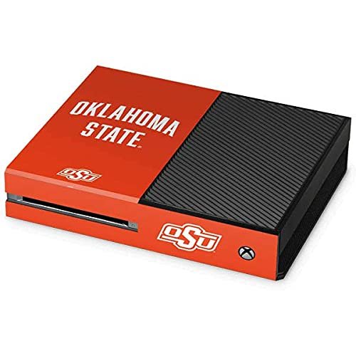 Skinit Decal Gaming Skin Compatible with Xbox One Console - Officially Licensed Oklahoma State University OSU Cowboys Basketball Design