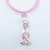 Breast Cancer Awareness Mini Charm TagTailz Unique Fashion Accessory Gifts - Tie Them Anywhere!! view 1