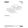 KOHLER K-6638-ST Whitehaven Sink Racks for 30-Inch Whitehaven Kitchen Sink, Includes Left and Right Racks, Stainless Steel view 3