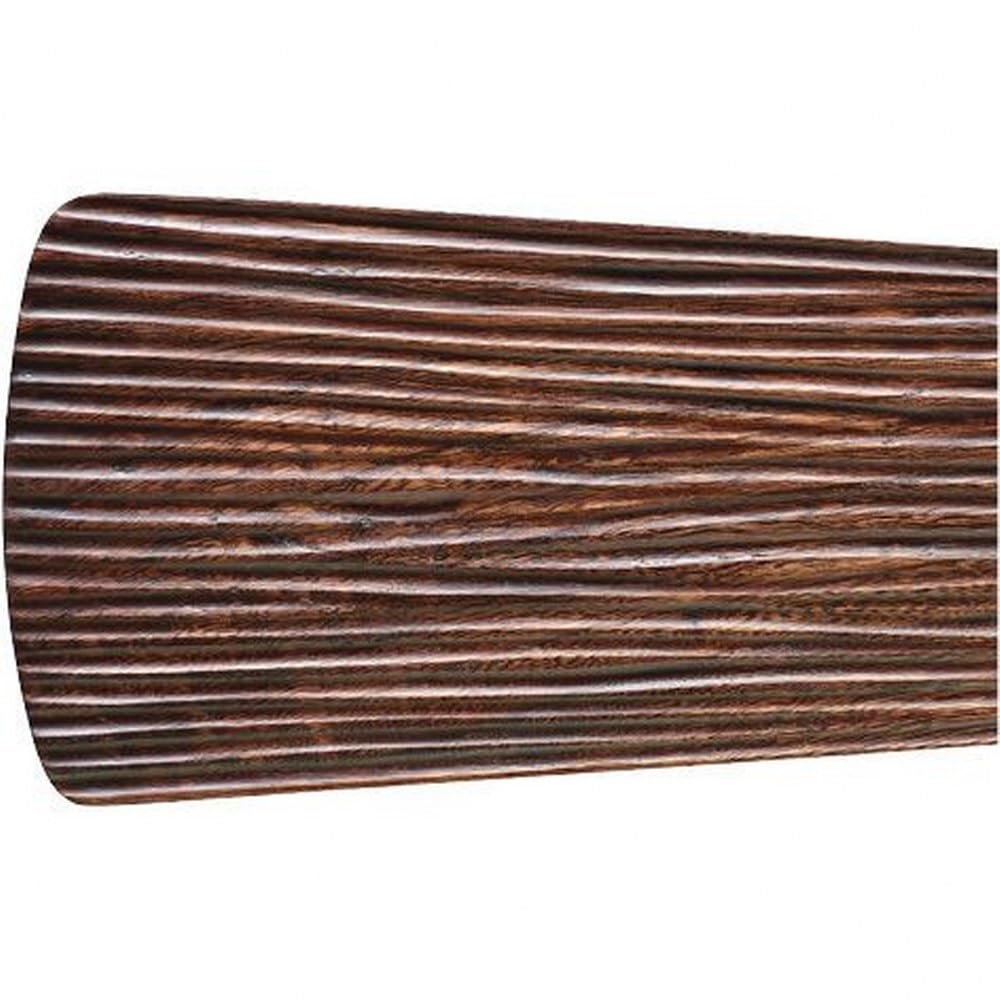 Quorum International 5252020725 Set of 5 Reversible Blades for 52" Fans - Vintage Walnut