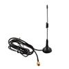 Antenna 433mhz,3dbi SMA Plug Connector Straight with Magnetic Base with Coaxial Cable Rg174 1.5m Ships from USA view 1