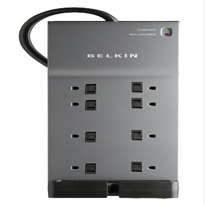 Belkin SurgeMaster Home/Office BE10823006 8-Outlets Surge Suppressor