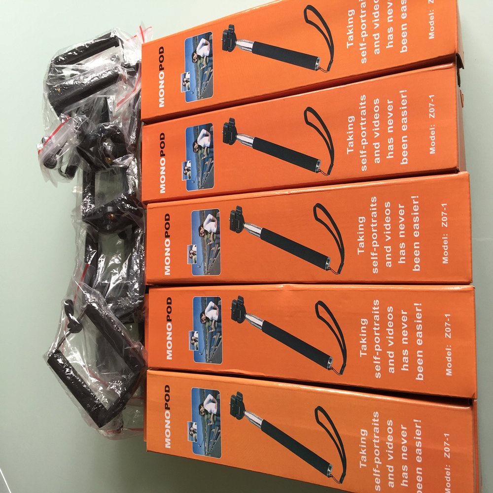 5 Sets of Monopad/ Selfie Rod