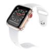 [2-Pack] Julk 38mm Case for Apple Watch Series 3 Series 2 Screen Protector, Overall Protective Case TPU HD Ultra-Thin Cover for iWatch, 2 Transparent view 4
