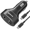 Nekteck 45W 2-Port USB-C Car Charger, PD 3.0 & QC 3.0 Fast Charging view 1