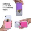 Cell Phone Card Holder for Back of Phone,Silicone Stick On Phone Wallet view 4