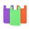 Card Holder for Phone Case, 3Pack Silcone Stick On Credit Card Phone Wallet view 1