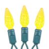 Novelty Lights 24FT 70 LED C6 LED Christmas String Lights, Outdoor Christmas Tree Commercial Grade LED String Lights, Permanent Christmas Lights Outdoor Tree Decorations Outdoor (Yellow) view 4