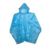 Sara Glove Emergency Blue Rain Ponchos - Lightweight & Disposable Case of 200 view 1