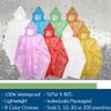 Sara Glove Emergency Blue Rain Ponchos - Lightweight & Disposable Case of 200 view 4