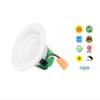 Westgate 9W 3 Inch Recessed Lighting Retrofit Downlight with Integrated Smooth Trim - Dimmable LED Recessed Light - Best Ceiling Lights for Home Office Kitchen Bedroom 120V - 1 Pack view 4