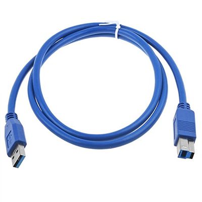 Digipartspower USB 3.0 Cable Cord for Mediasonic HF2-SU3S2 3.5 Black SATA I/II/III USB3.0 & eSATA 4 Bay External Encl Hard Drive HDD