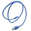 Digipartspower USB 3.0 Cable Cord for Mediasonic HF2-SU3S2 3.5 Black SATA I/II/III USB3.0 & eSATA 4 Bay External Encl Hard Drive HDD view 2