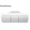 Lemoy Reverse Osmosis Flow Restrictor with Quick Connect Fitting, 50 GPD Flow Restrictor 1/4 inch Quick Connect(1 ball valve+2 Tee union+2 L connect+tube) view 3