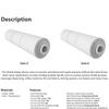 Lemoy Reverse Osmosis Flow Restrictor with Quick Connect Fitting, 50 GPD Flow Restrictor 1/4 inch Quick Connect(1 ball valve+2 Tee union+2 L connect+tube) view 4