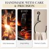 RTZEN Wrought Iron Hand Towel Holder, Premium Decor Matte Towel Ring view 3