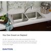 Elkay D117211 Dayton Single Bowl Drop-in Stainless Steel Bar Sink 17 x 21 view 3
