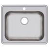 Elkay GE125211 Dayton Single Bowl Drop-in Stainless Steel Sink , 25 x 21 view 2