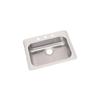 Dayton GE125212 Single Bowl Top Mount Stainless Steel Sink view 1