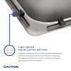 Dayton Stainless Steel 33" x 22" x 7-1/16", MR2-Hole Equal Double Bowl Drop-in Sink view 4