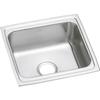 Elkay Lustertone LFR1918PD Single Bowl Top Mount Stainless Steel Sink with Perfect Drain view 1