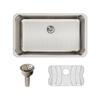 Elkay ELUH281610PDBG Lustertone Classic Single Bowl Undermount Stainless Steel Sink Kit with Perfect Drain, 36 view 1