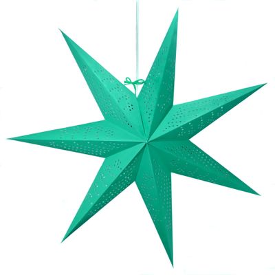 Polaris Paper Star Lantern with 12 Foot Power Cord Included