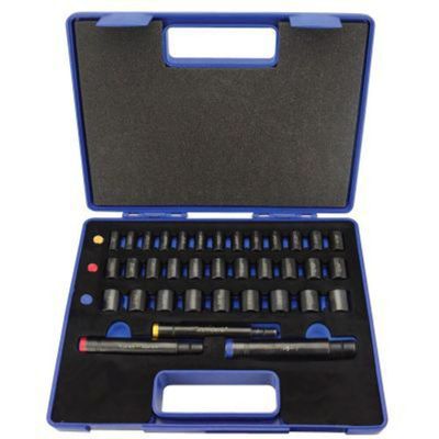 Fowler 52-482-040-0, Xtra-Punch Heavy Duty Transfer Punch Set with 0.50"-1" Range