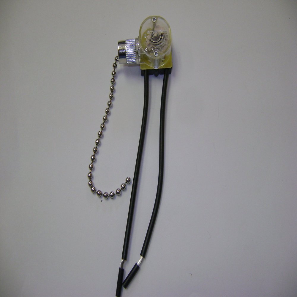 NMD Brand Ceiling Fan 2 Wire Silver Chain Pull Light Switch DR52