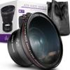 Altura Photo 55MM 0.43x HD Wide Angle Lens with Macro - Attaches to 55MM Filter Thread (Not Camera Body) Camera Accessories for Nikon DX NIKKOR 18-55mm f/3.5-5.6G VR DSLR & Sony E Mirrorless Lenses view 1