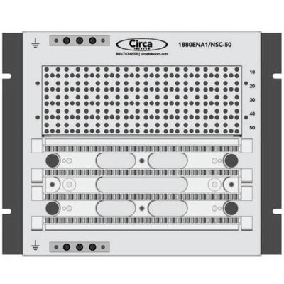 Circa Enterprises - 1880ENA1/NSC-50 - Building Entrance Terminal 110/110 Without Cover and Splice, 50 Pair, (Each)