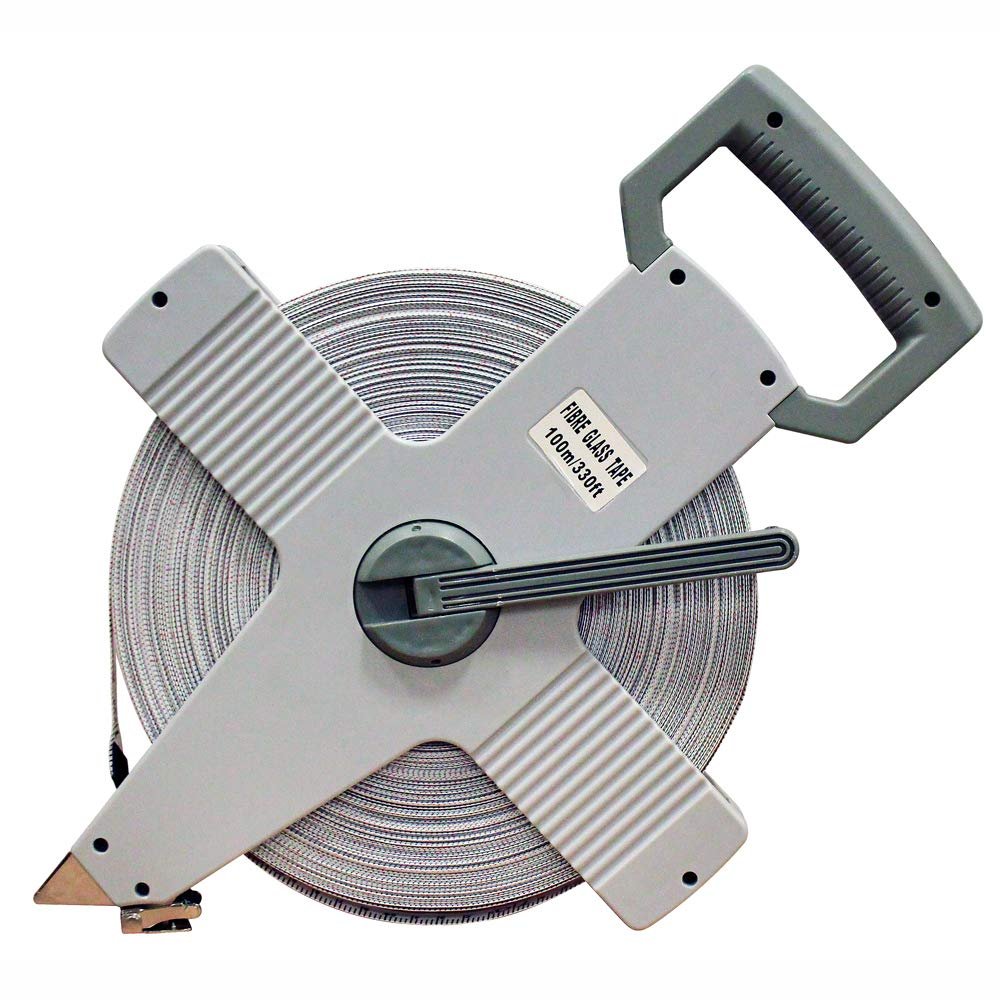 Amber Fight Gear Open Reel Measuring Tape 330 Feet