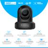 Amcrest 2-Pack 1080p WiFi Camera Indoor, 2MP Pan/Tilt Home Security Camera, Auto-Tracking, Motion & Audio Detection, Enhanced Browser Compatibility, H.265, Two-Way Talk 2PACK-IP2M-841B-V3 (Black) view 2