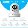 Amcrest Pack of 2, ProHD 1080P WiFi/Wireless IP Security Camera IP2M-841 Pan/Tilt, 2-Way Audio, Optional Cloud Recording, Full HD 1080P 2MP, Super Wide 90 Viewing Angle, Night Vision (White) view 2