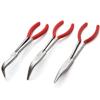 XtremepowerUS 9 Pieces 11" Long Reach Needle Mechanics Electricians Craft & Hobby Nose Pliers 45 Bent Nose90 Bent Nose Plie Diagonal Pliers for Narrow Spaces with Pouch Set view 4
