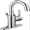 Peerless Precept Single Hole Bathroom Faucet, Single Handle Bathroom Faucet Chrome, Bathroom Sink Faucet, Drain Assembly, Chrome P191102LF view 1