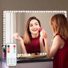 LED Vanity Mirror Lights for Makeup Dressing Table Vanity Set 13ft Flexible LED Light Strip Kit 6000K Daylight White with Dimmer and Power Supply, DIY Mirror, Mirror not Included view 1