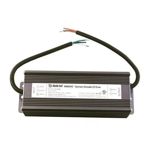 Diode LED DI-TD-12V-80W 80 Watt Omnidrive Electronic Dimmable LED Driver 12V DC