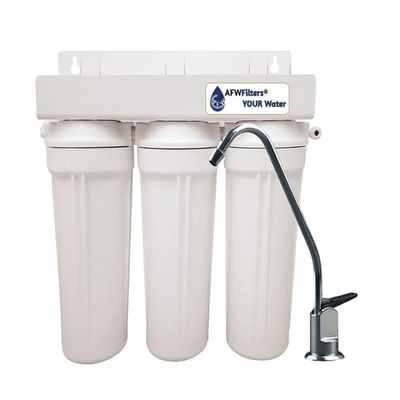 3 Stage 10-inch Drinking Water Filter with Alkalinity Filter